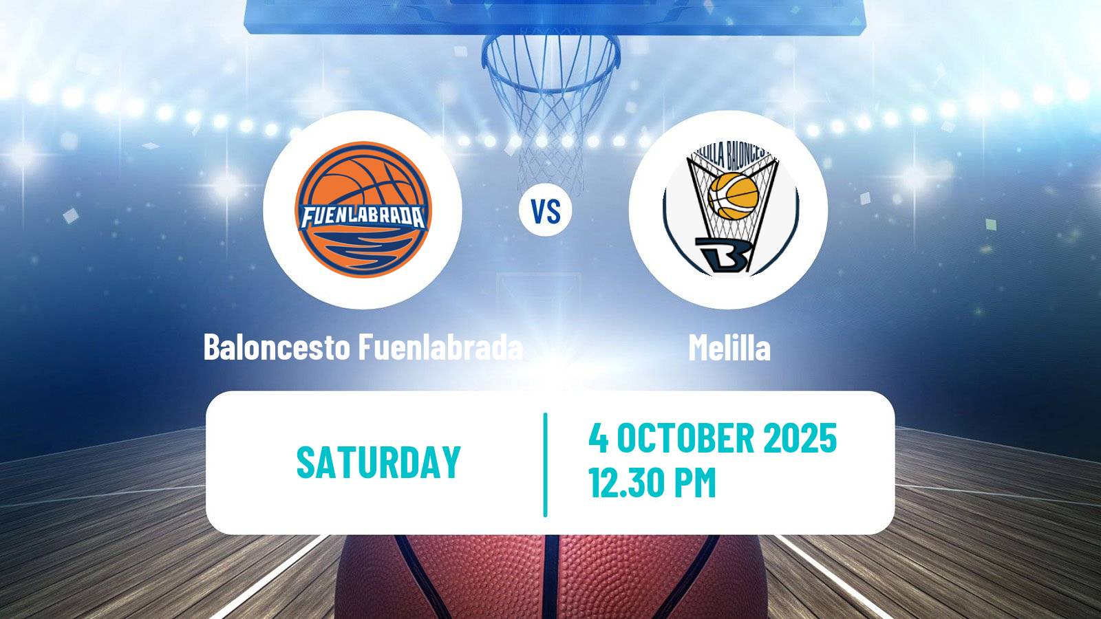 Basketball Spanish LEB Oro Baloncesto Fuenlabrada - Melilla