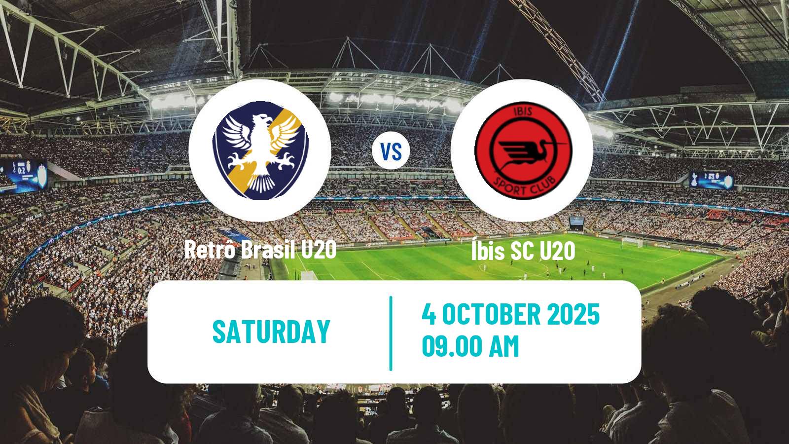Soccer Brazilian Pernambucano U20 Retrô Brasil U20 - Íbis U20