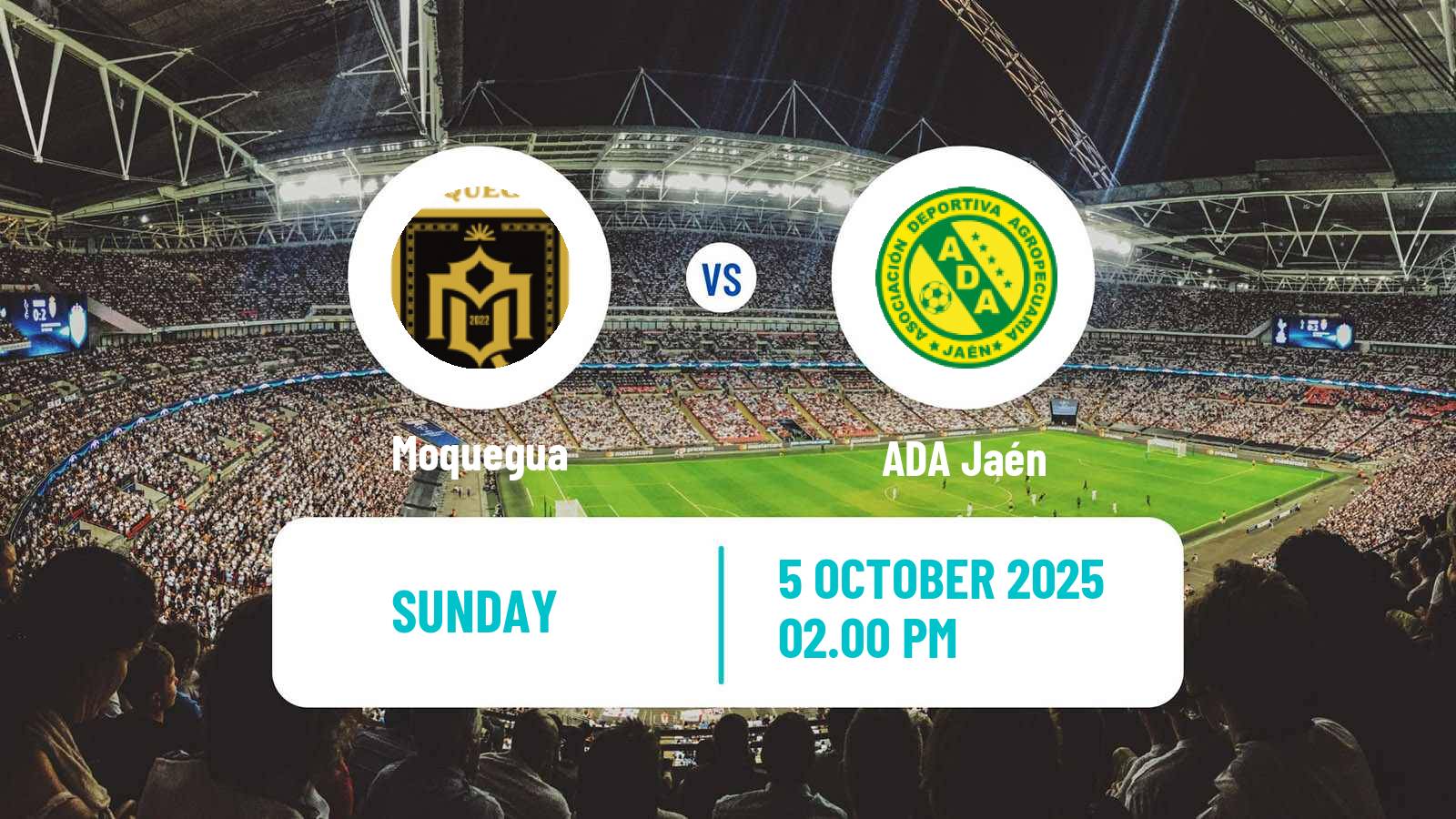 Soccer Peruvian Liga 2 Moquegua - ADA Jaén