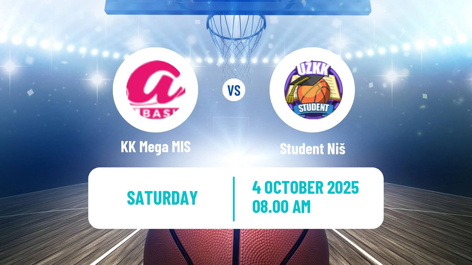 Basketball Serbian 1 ZLS Basketball Women Mega MIS - Student Niš