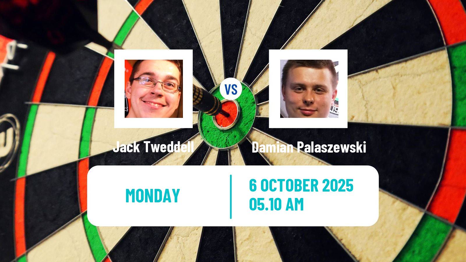 Darts Modus Super Series Jack Tweddell - Damian Palaszewski