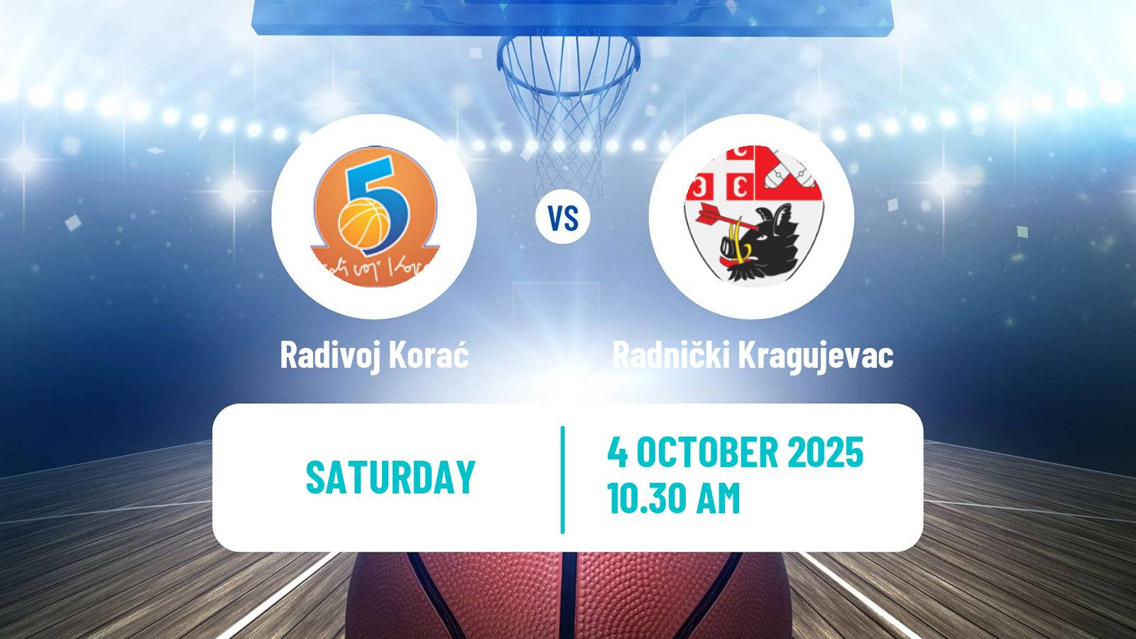 Basketball Serbian 1 ZLS Basketball Women Radivoj Korać - Radnički Kragujevac