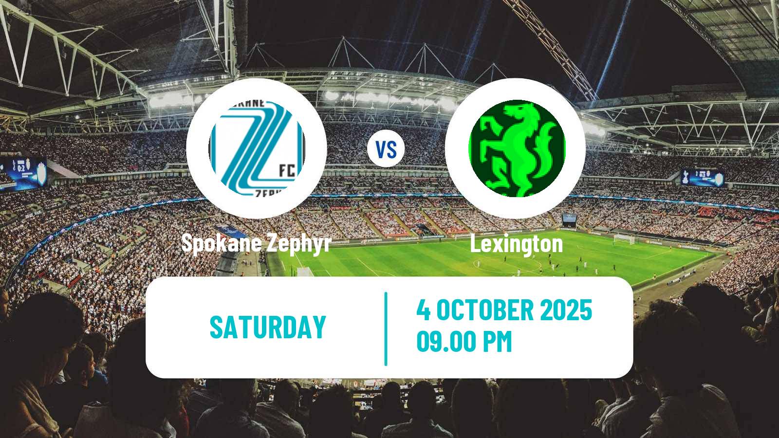 Soccer USL Super League Women Spokane Zephyr - Lexington