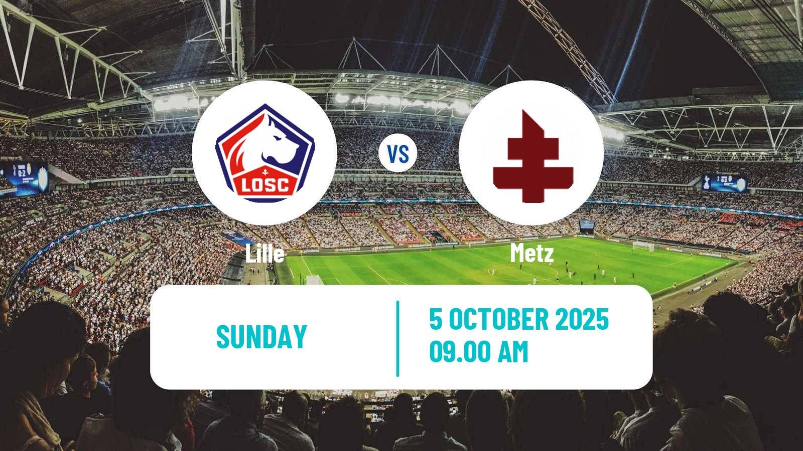 Soccer French Division 2 Women Lille - Metz