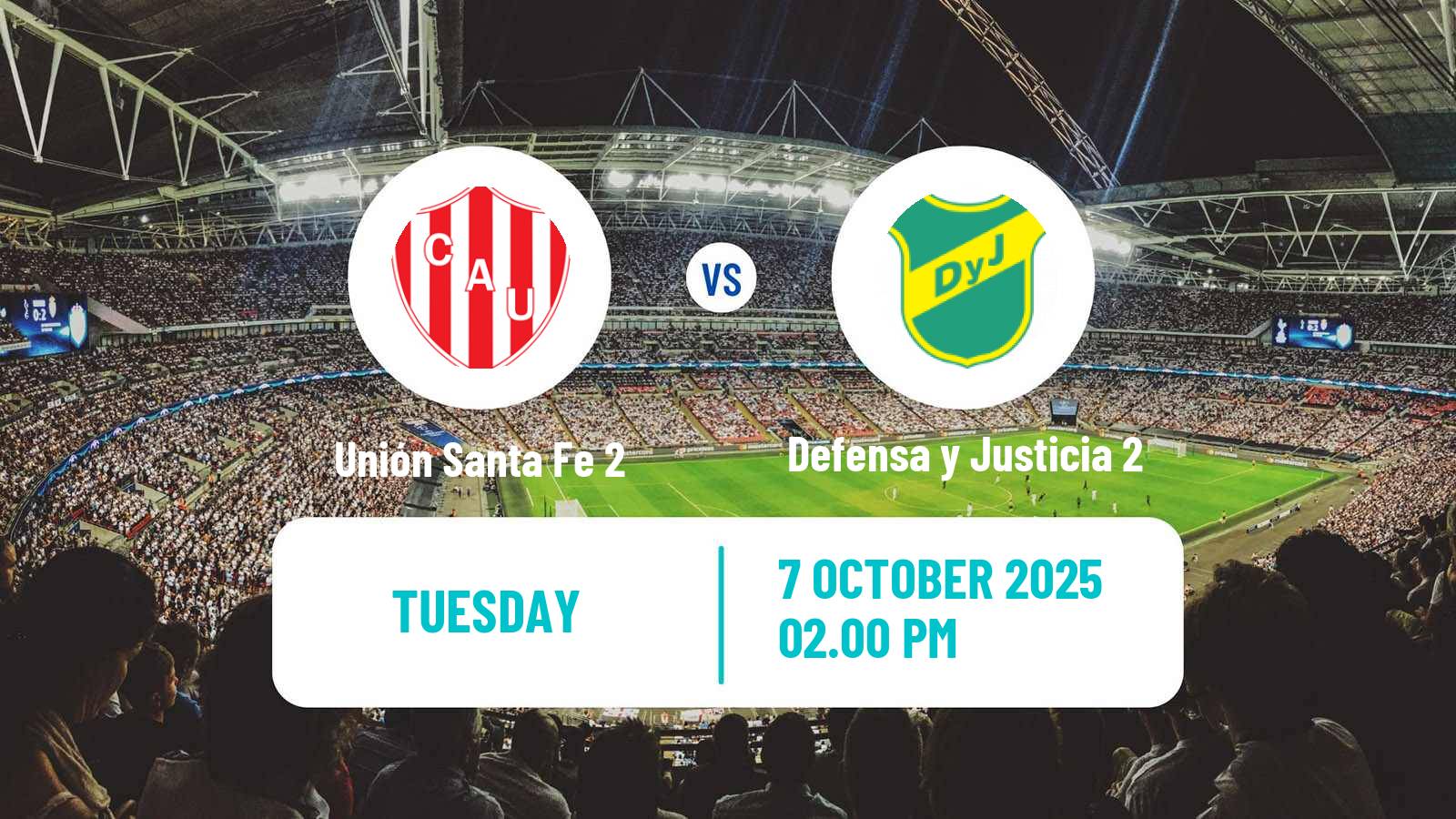 Soccer Argentinian Reserve League Unión Santa Fe 2 - Defensa y Justicia 2