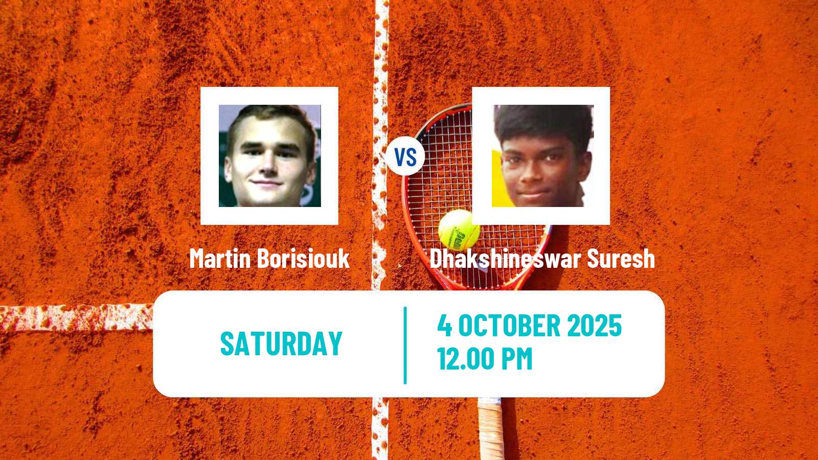Tennis ITF M15 Winston Salem Nc Men Martin Borisiouk - Dhakshineswar Suresh