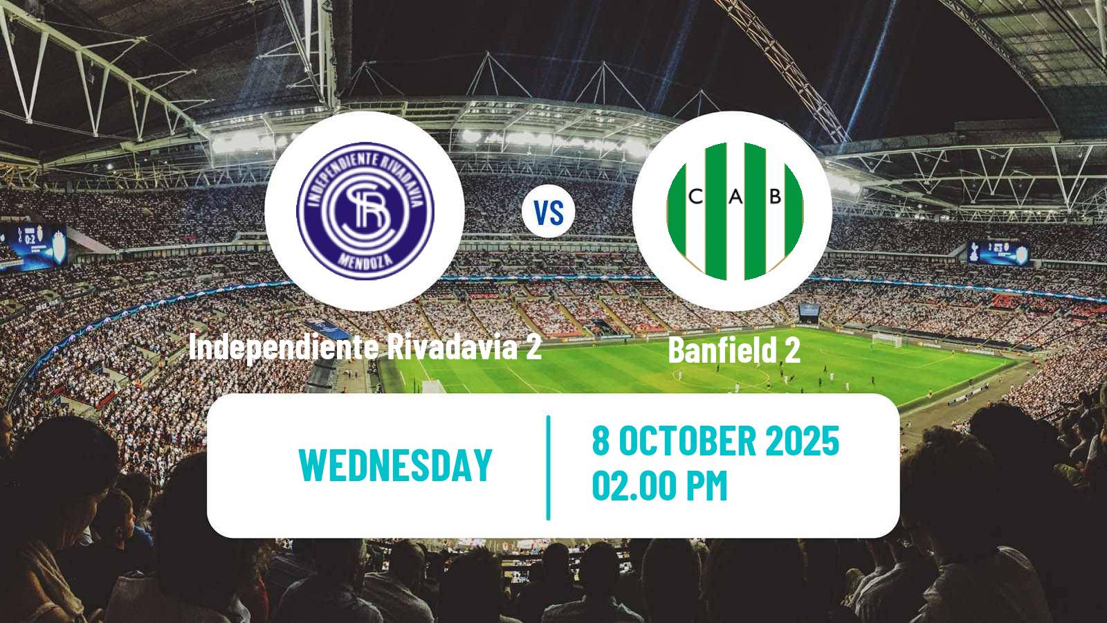 Soccer Argentinian Reserve League Independiente Rivadavia 2 - Banfield 2