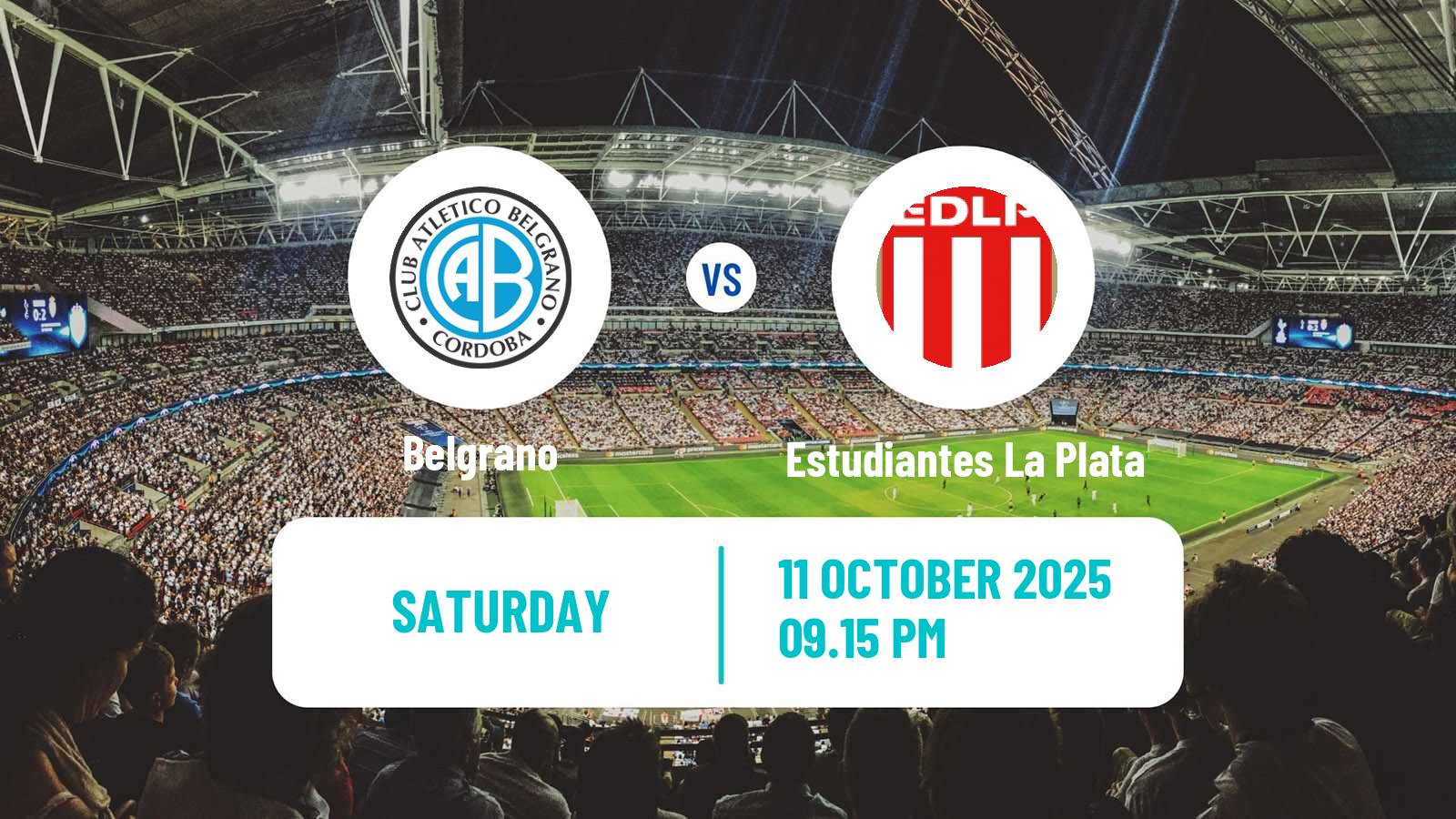 Soccer Argentinian Liga Profesional Belgrano - Estudiantes La Plata