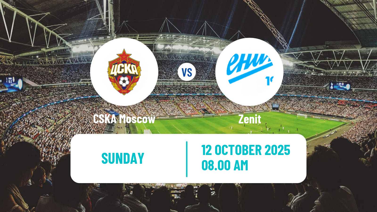 Soccer Russian Cup Women CSKA Moscow - Zenit