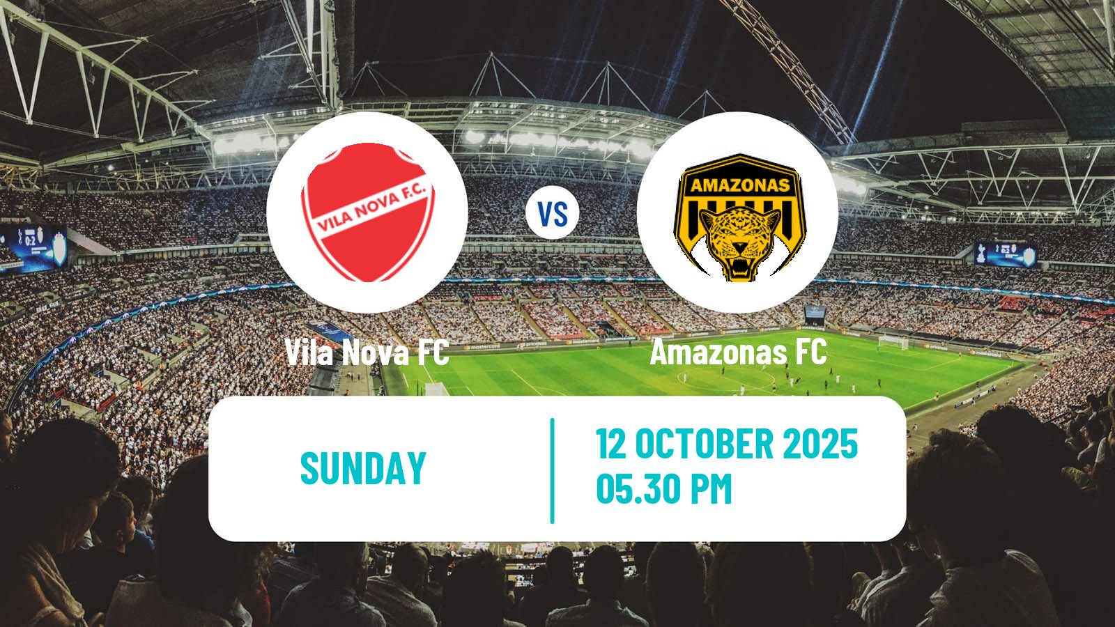 Soccer Brazilian Serie B Vila Nova - Amazonas