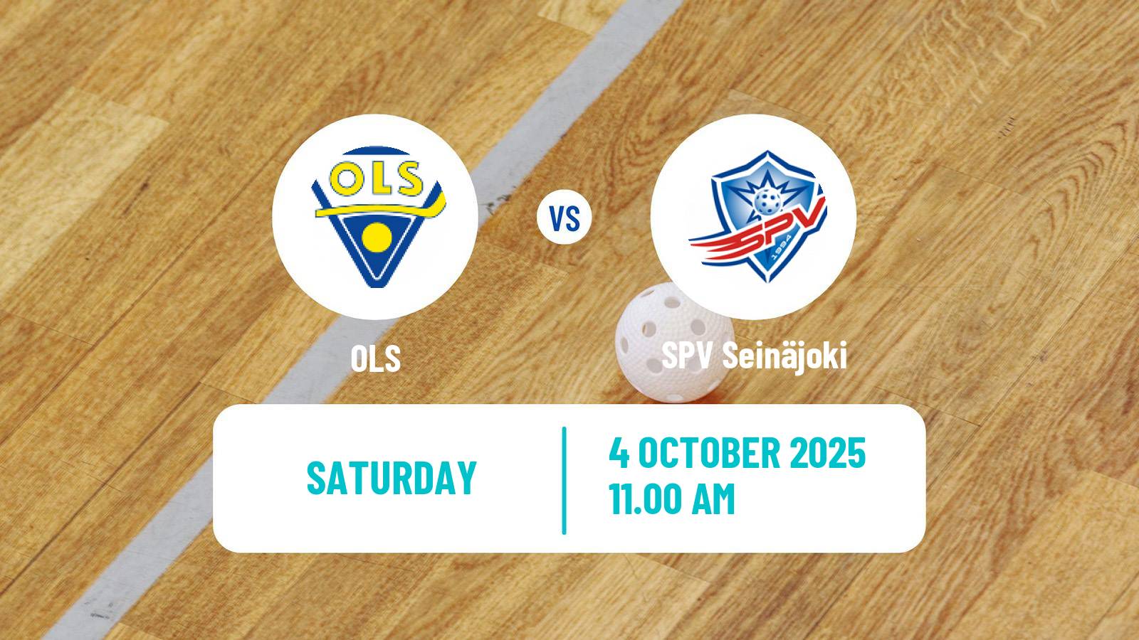Floorball Finnish F-Liiga OLS - SPV Seinäjoki