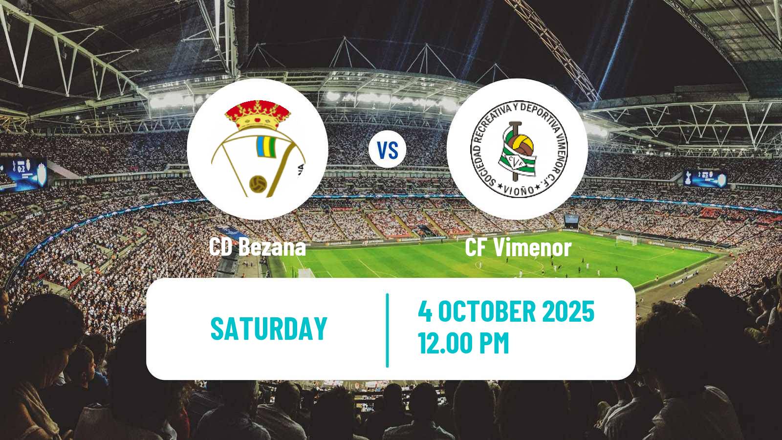 Soccer Spanish Tercera RFEF - Group 3 Bezana - Vimenor