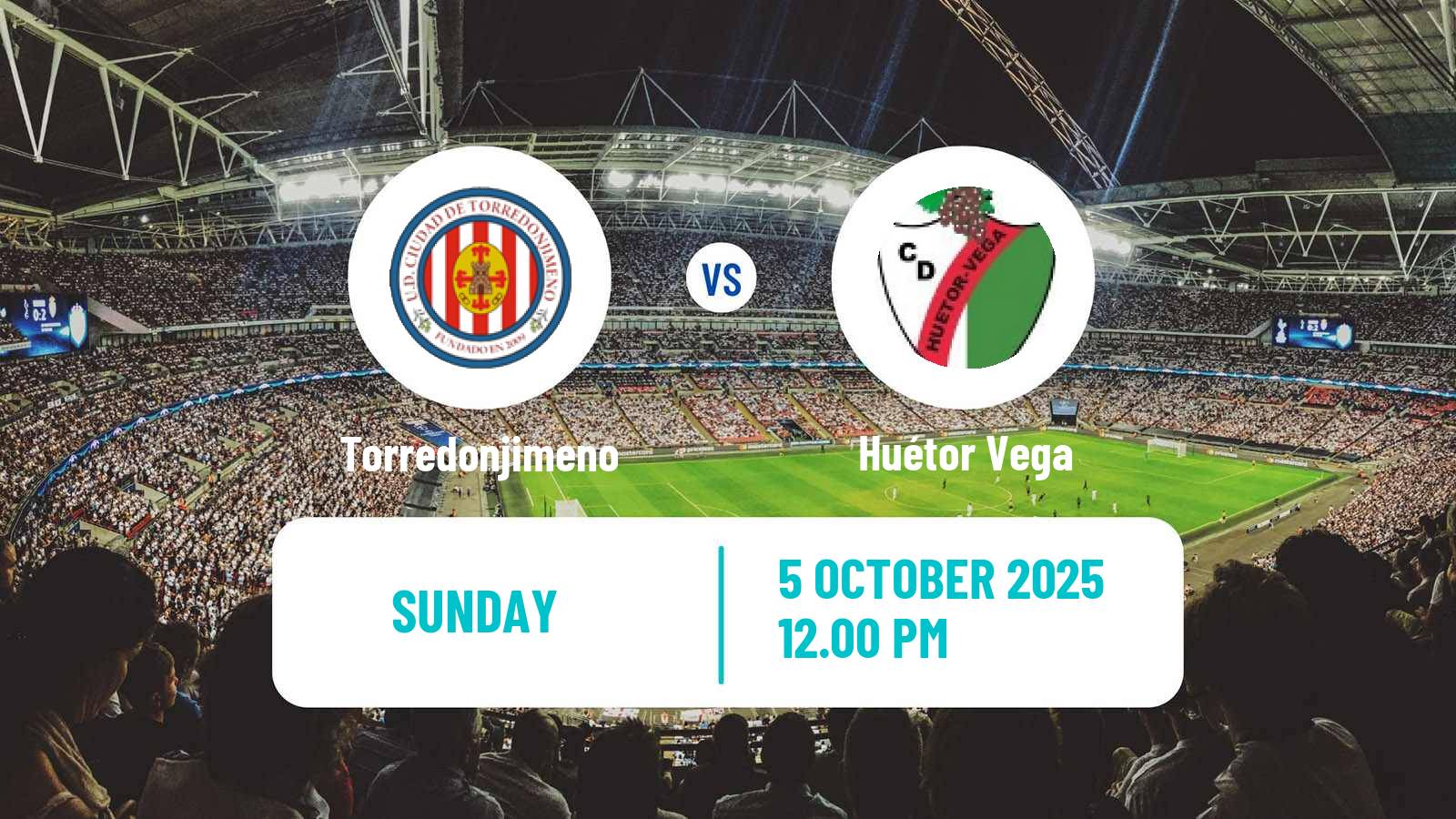 Soccer Spanish Tercera RFEF - Group 9 Torredonjimeno - Huétor Vega
