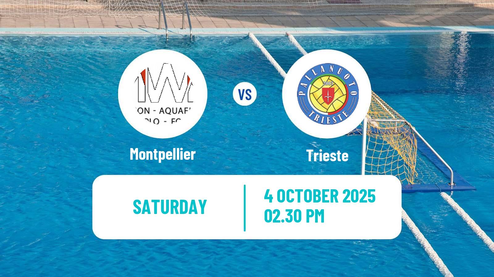 Water polo Euro Cup Water Polo Montpellier - Trieste