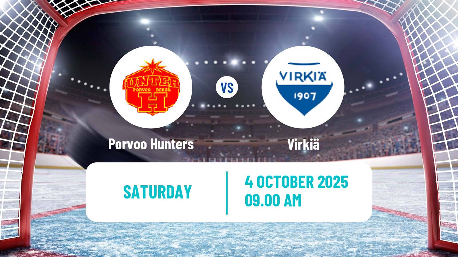 Hockey Finnish Suomi-sarja Porvoo Hunters - Virkiä