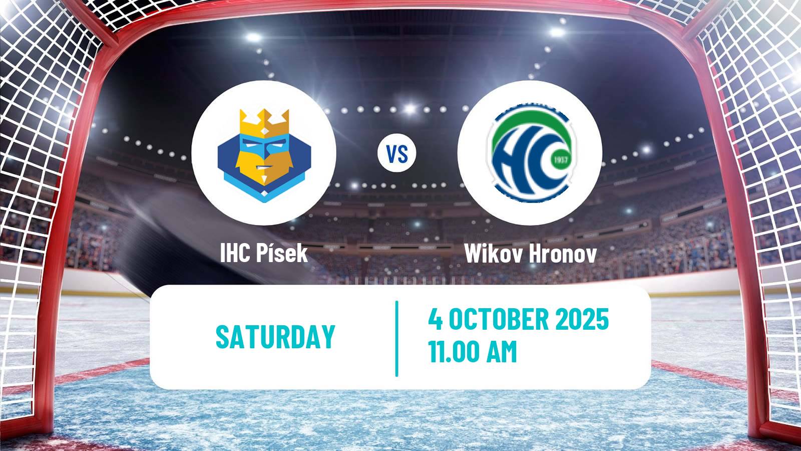 Hockey Czech 2 Liga Hockey West Písek - Wikov Hronov