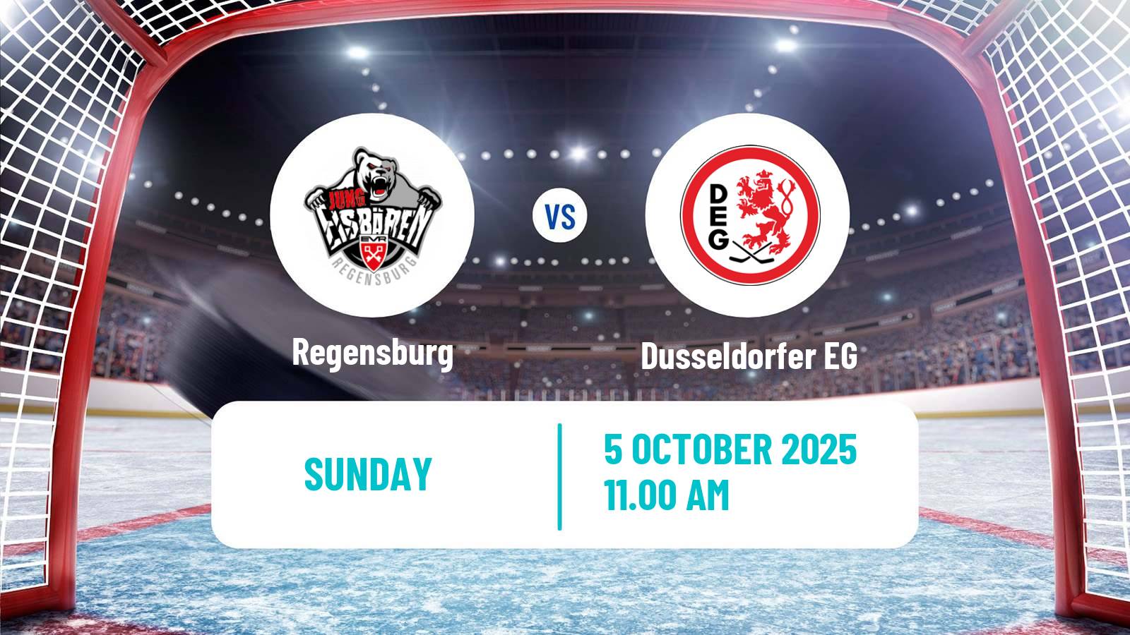 Hockey German DEL2 Regensburg - Dusseldorfer EG