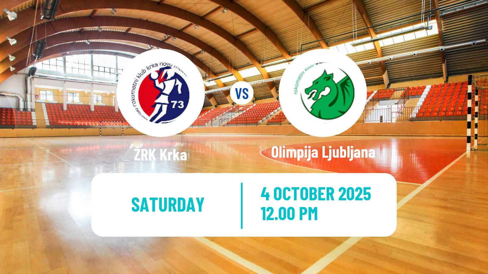 Handball Slovenian 1 A DRL Women Krka - Olimpija Ljubljana