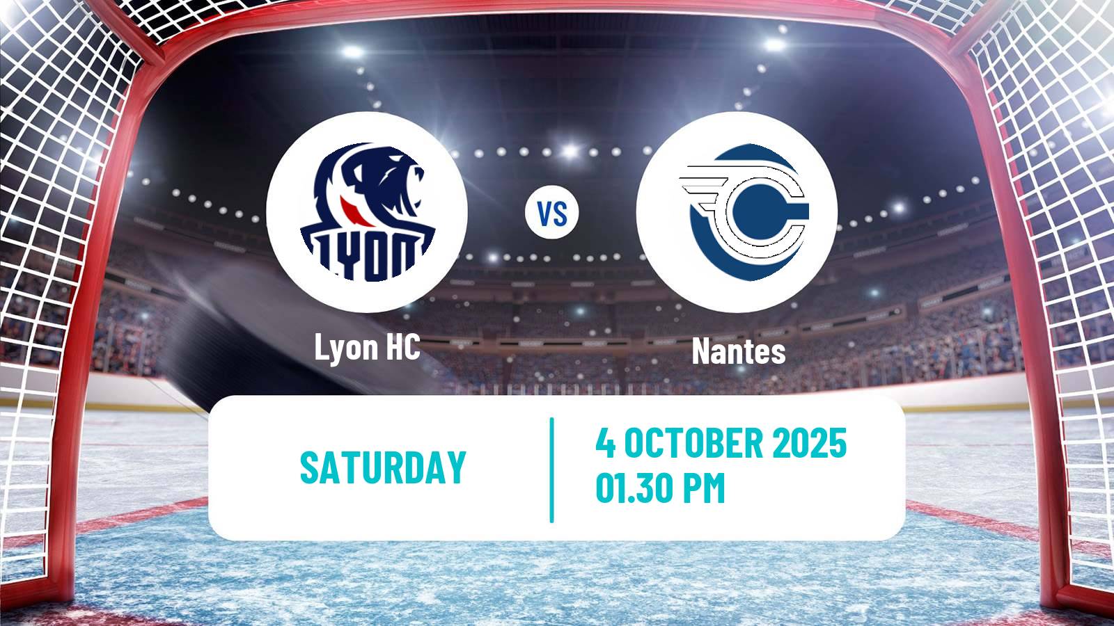 Hockey French D1 Ice Hockey Lyon - Nantes