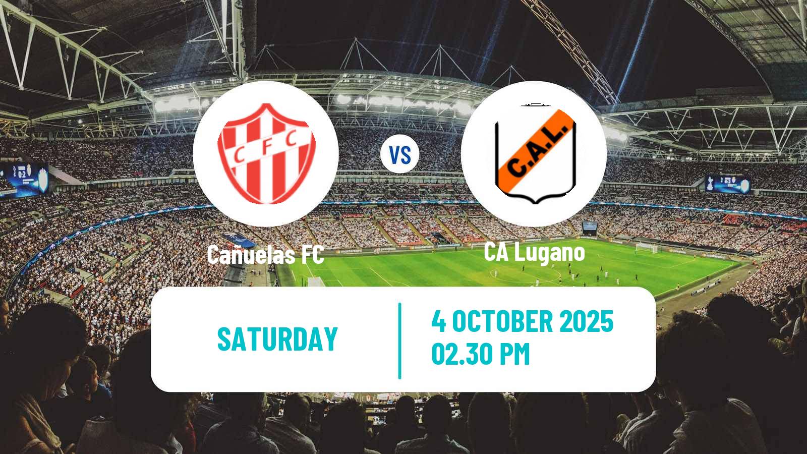 Soccer Argentinian Primera C Cañuelas - Lugano