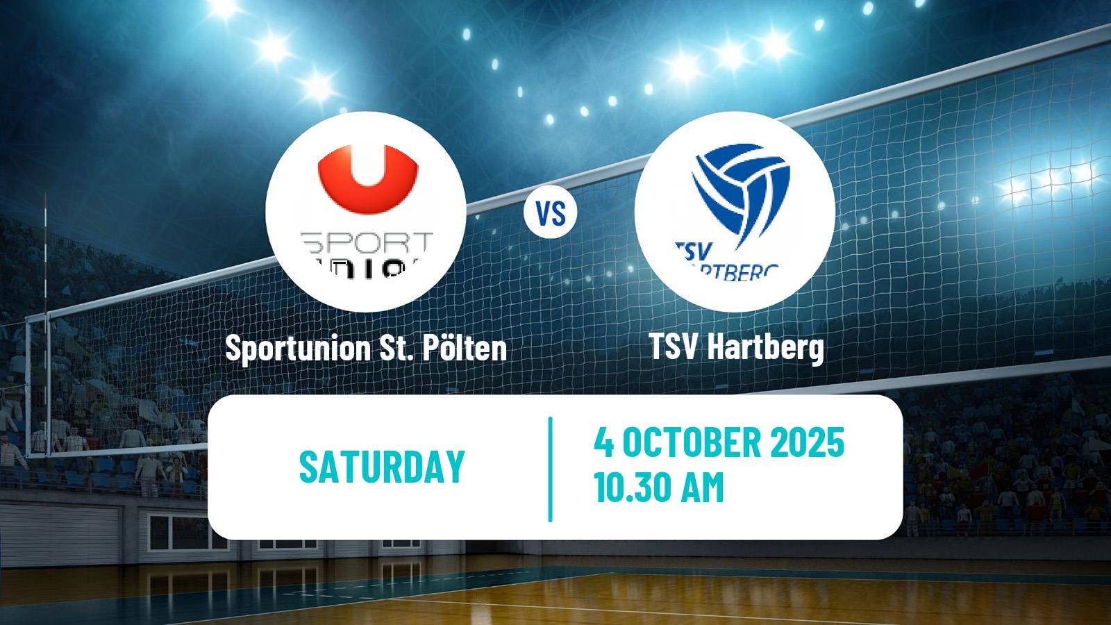 Volleyball Austrian Volley League Women Sportunion St. Pölten - TSV Hartberg