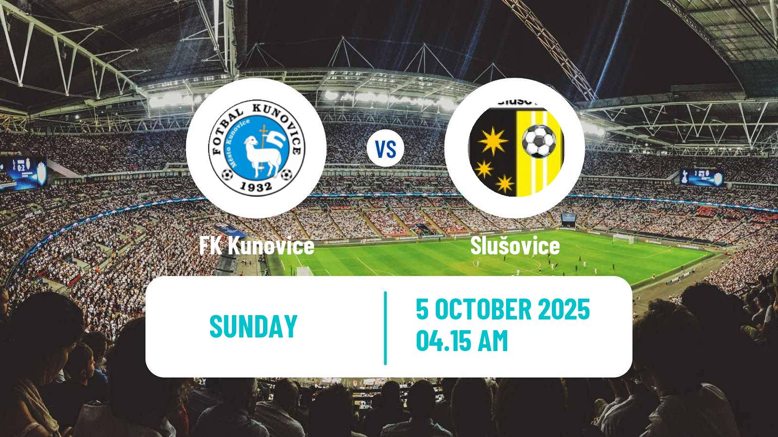 Soccer Czech Zlinsky KP Kunovice - Slušovice
