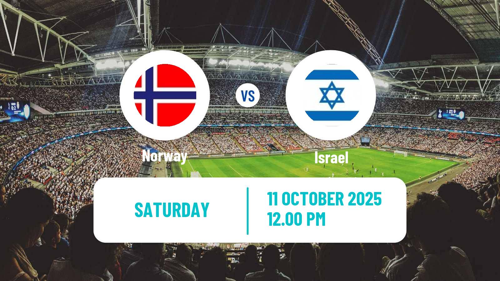 Soccer FIFA World Cup Norway - Israel