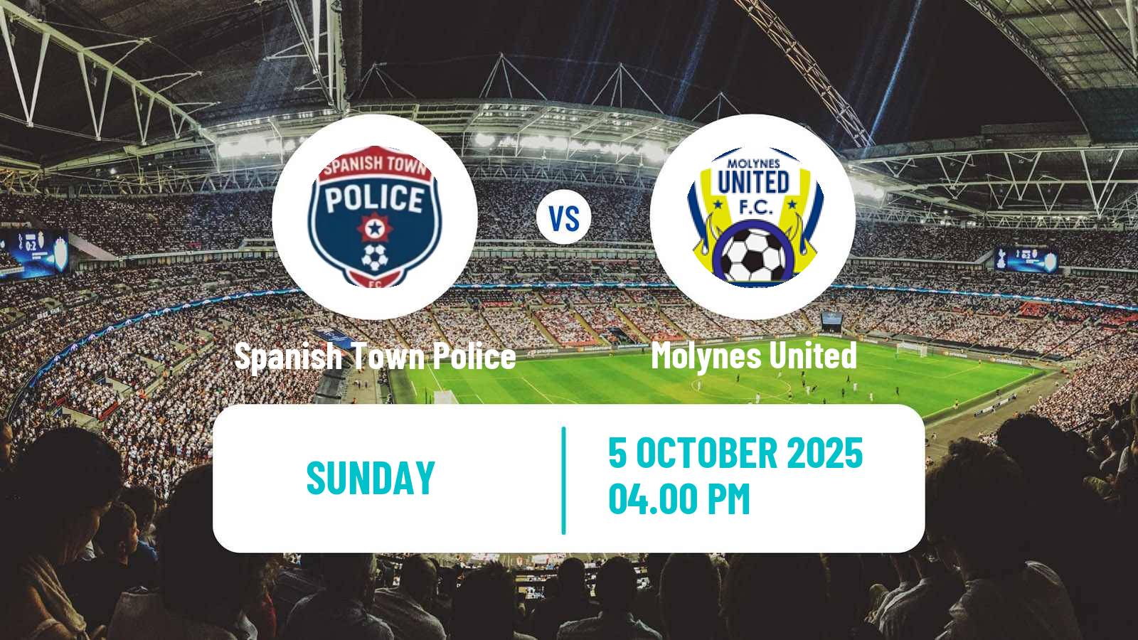 Soccer Jamaica National Premier League Spanish Town Police - Molynes United