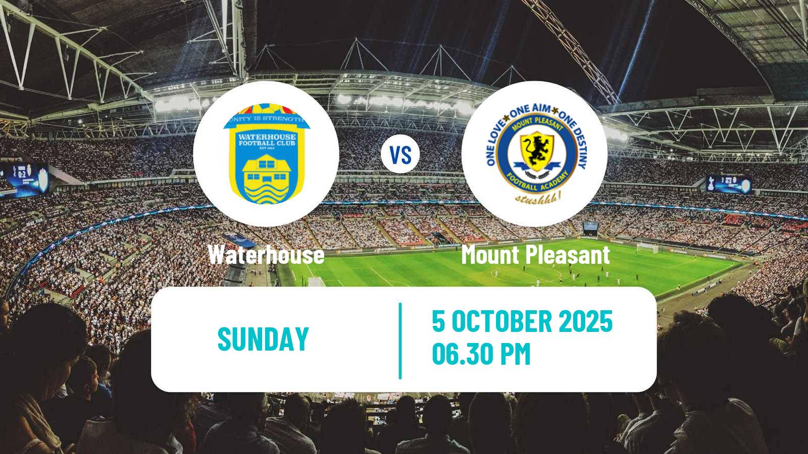 Soccer Jamaica National Premier League Waterhouse - Mount Pleasant