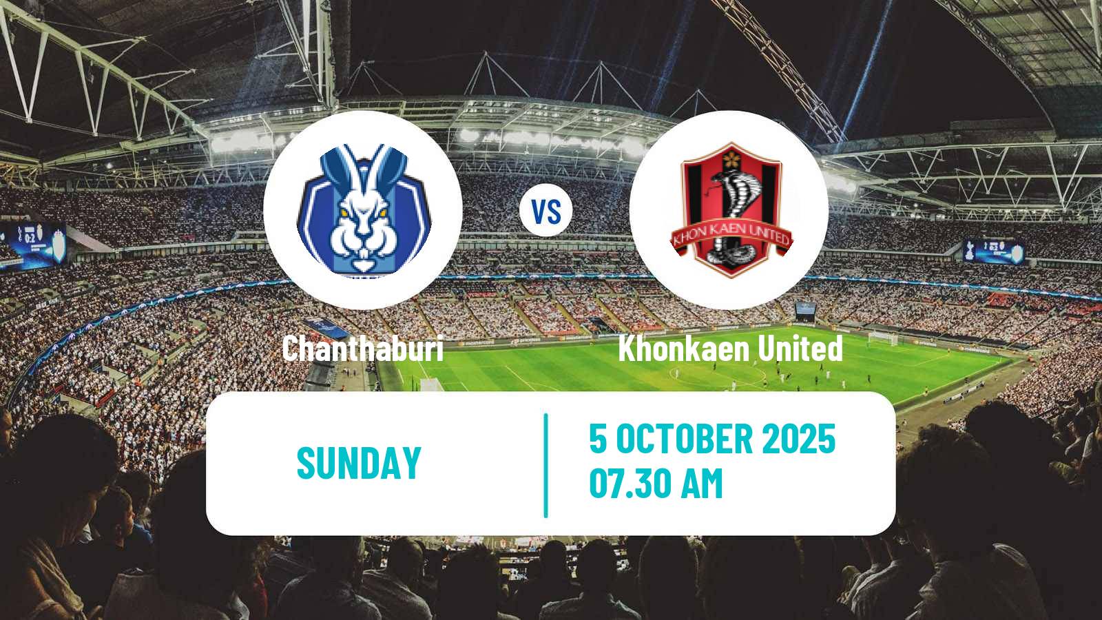 Soccer Thai League 2 Chanthaburi - Khonkaen United
