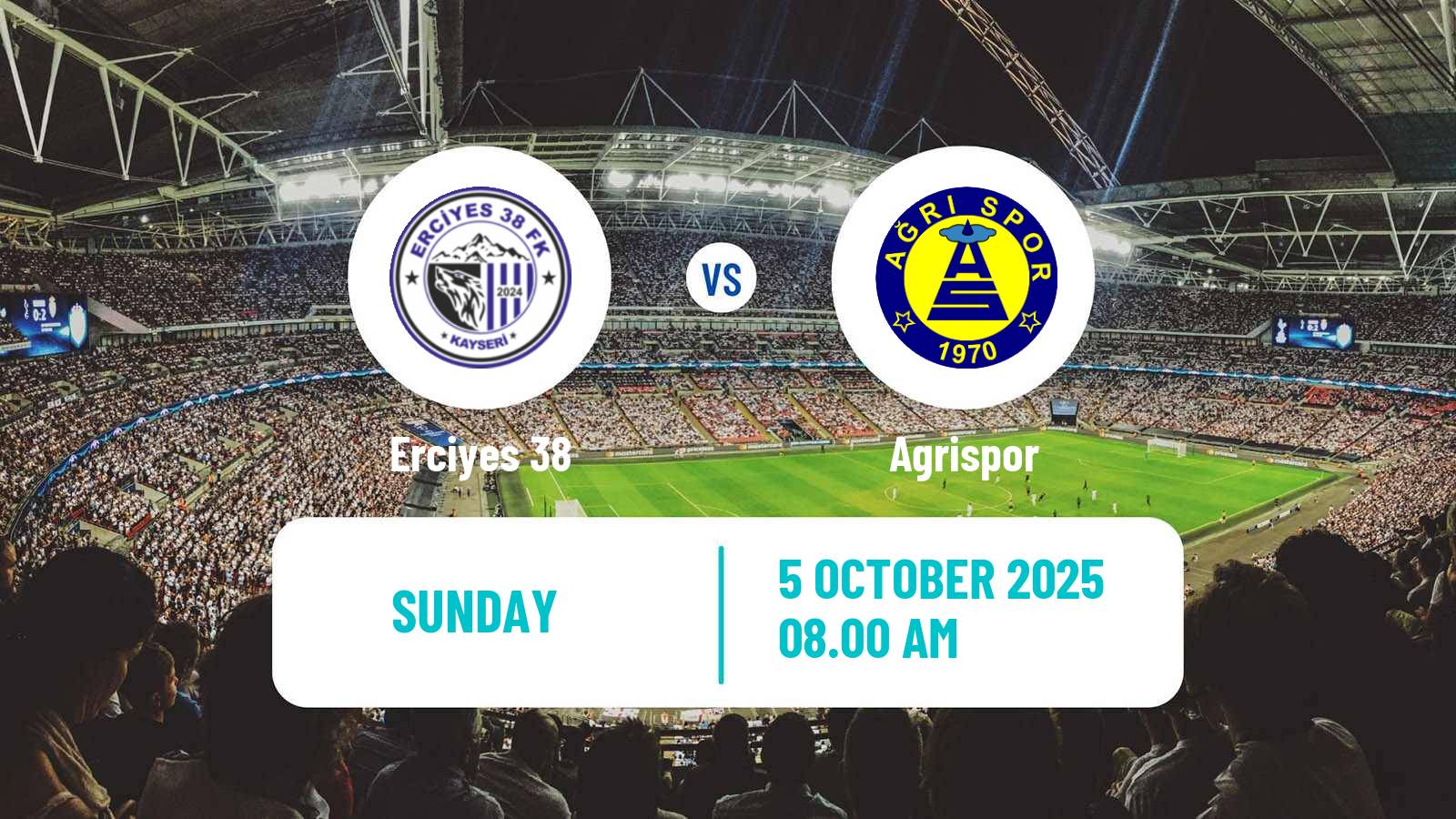 Soccer Turkish 3 Lig Group 2 Erciyes 38 - Agrispor