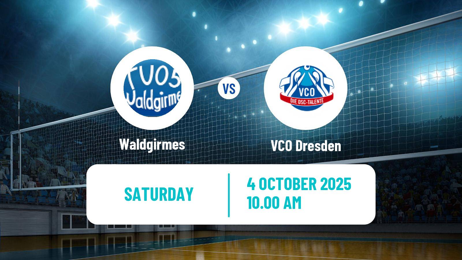 Volleyball German 2 Bundesliga Pro Volleyball Women Waldgirmes - VCO Dresden