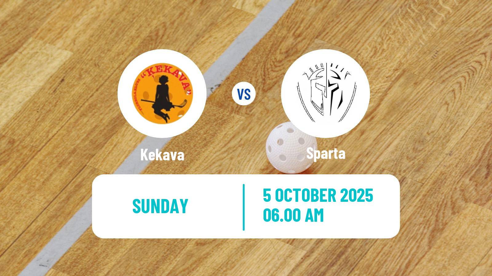 Floorball Latvian Elvi Liga Women Kekava - Sparta