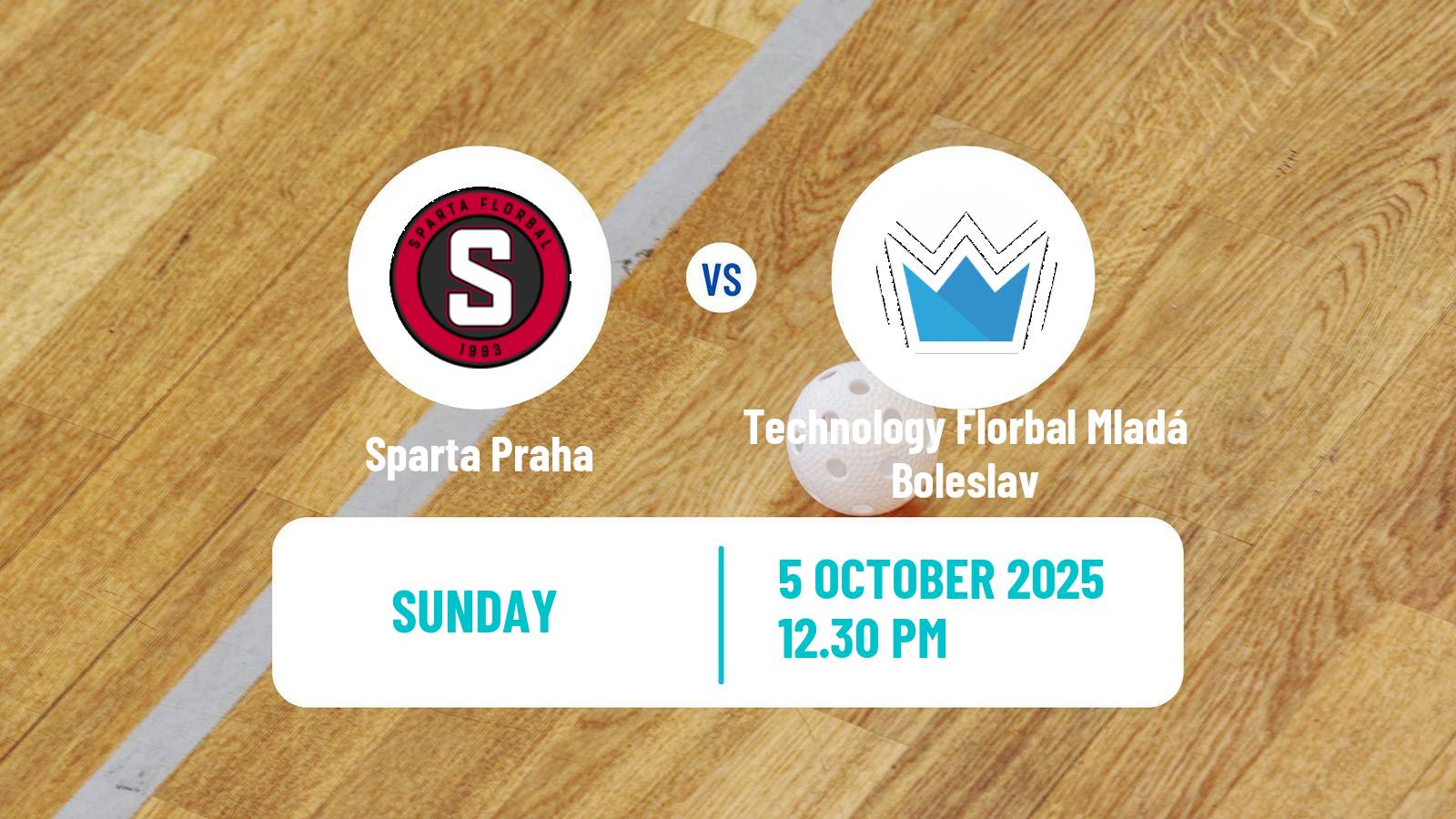 Floorball Czech Superliga Floorball Sparta Praha - Technology Florbal Mladá Boleslav