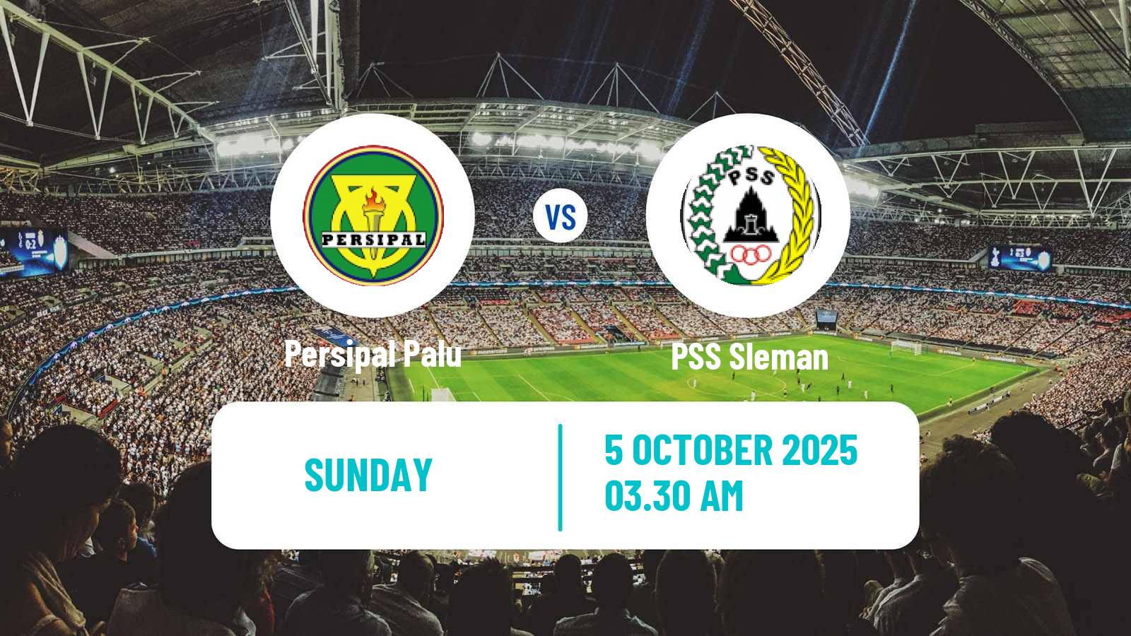 Soccer Indonesian Liga 2 Persipal Palu - PSS Sleman