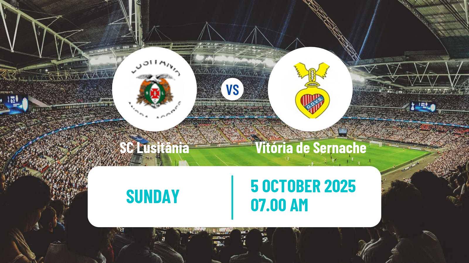 Soccer Campeonato de Portugal - Group C SC Lusitânia - Vitória de Sernache