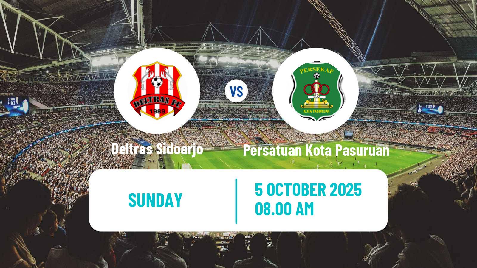 Soccer Indonesian Liga 2 Deltras Sidoarjo - Persatuan Kota Pasuruan