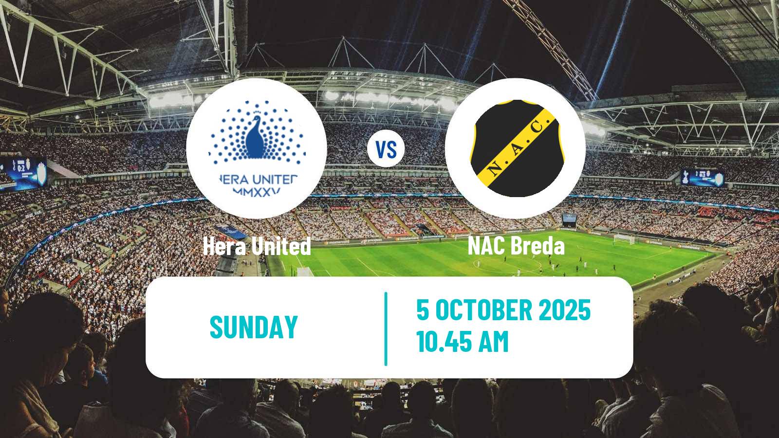 Soccer Dutch Eredivisie Women Hera United - NAC Breda