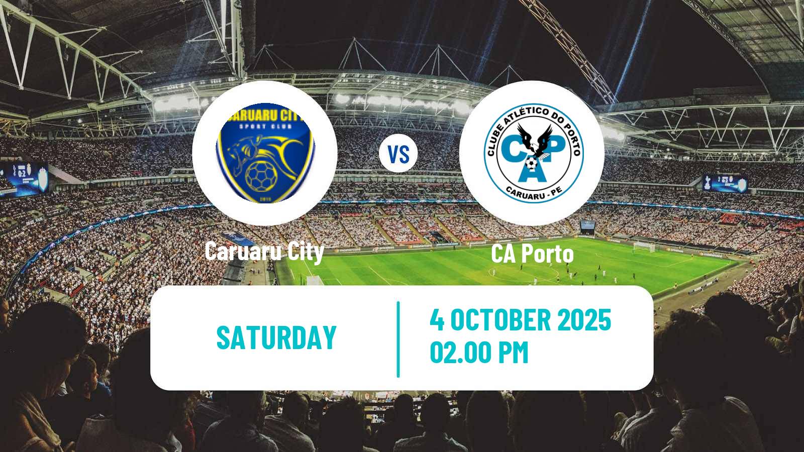 Soccer Brazilian Pernambucano 2 Caruaru City - CA Porto