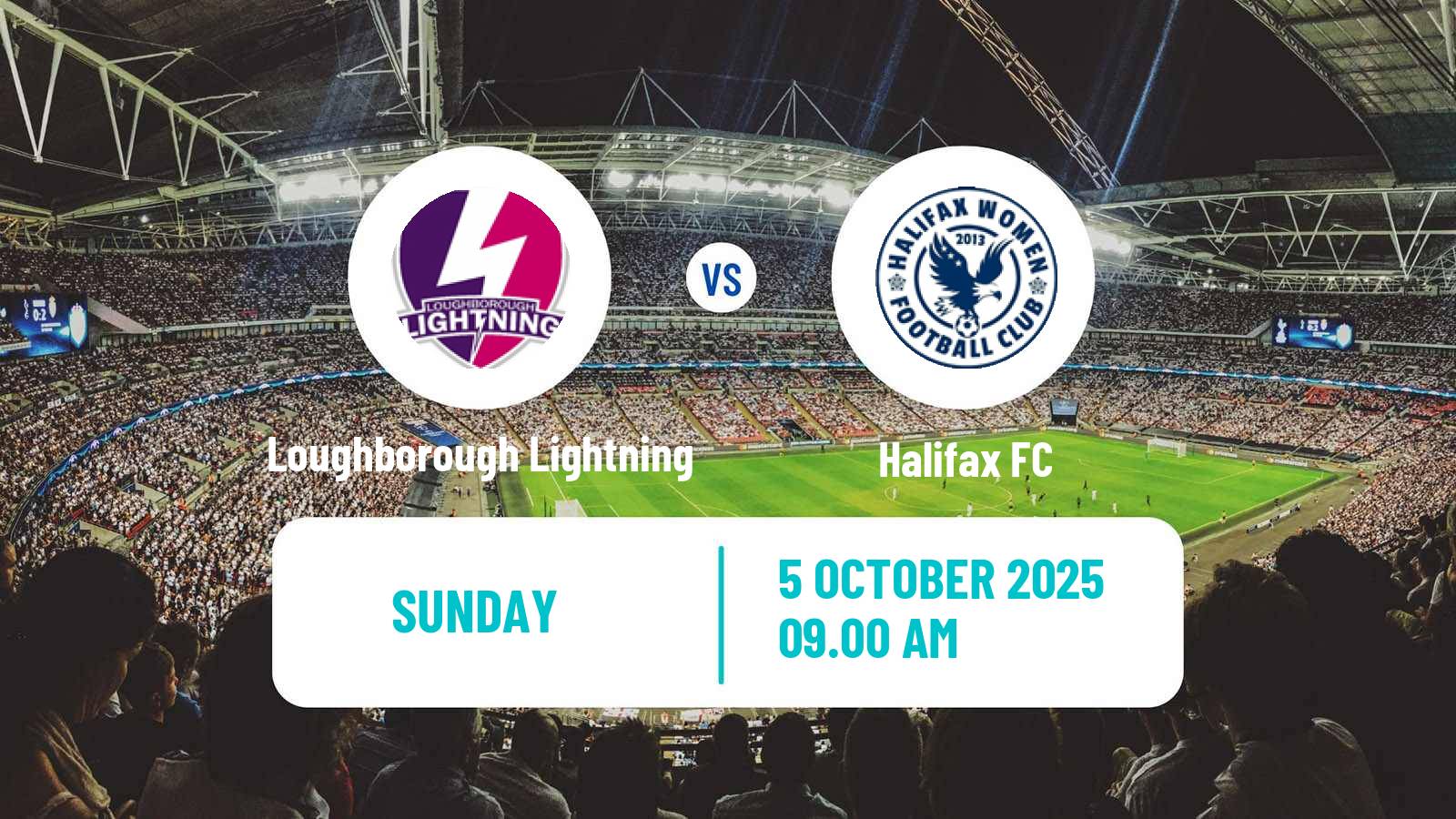 Soccer English National League North Women Loughborough Lightning - Halifax FC