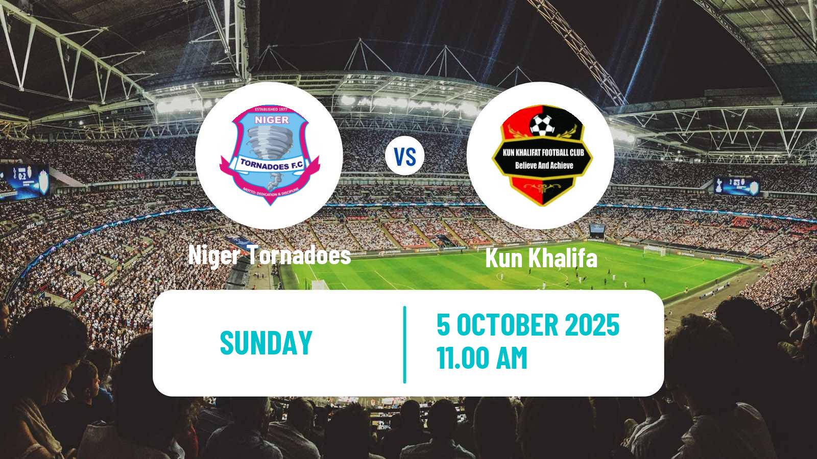 Soccer Nigerian Premier League Niger Tornadoes - Kun Khalifa