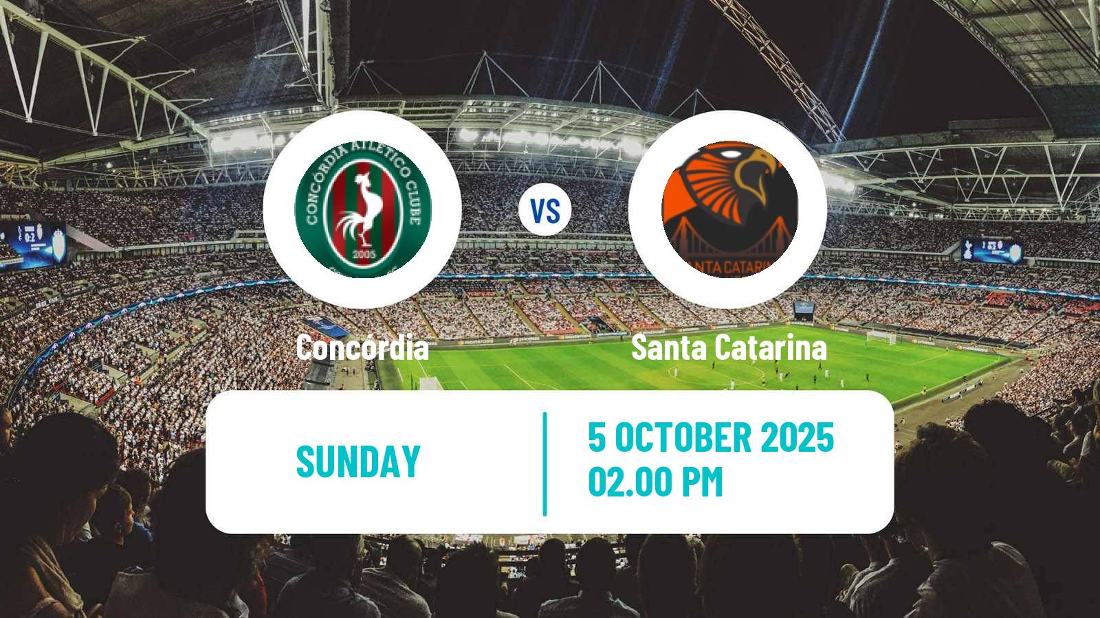 Soccer Brazilian Copa Santa Catarina Concórdia - Santa Catarina