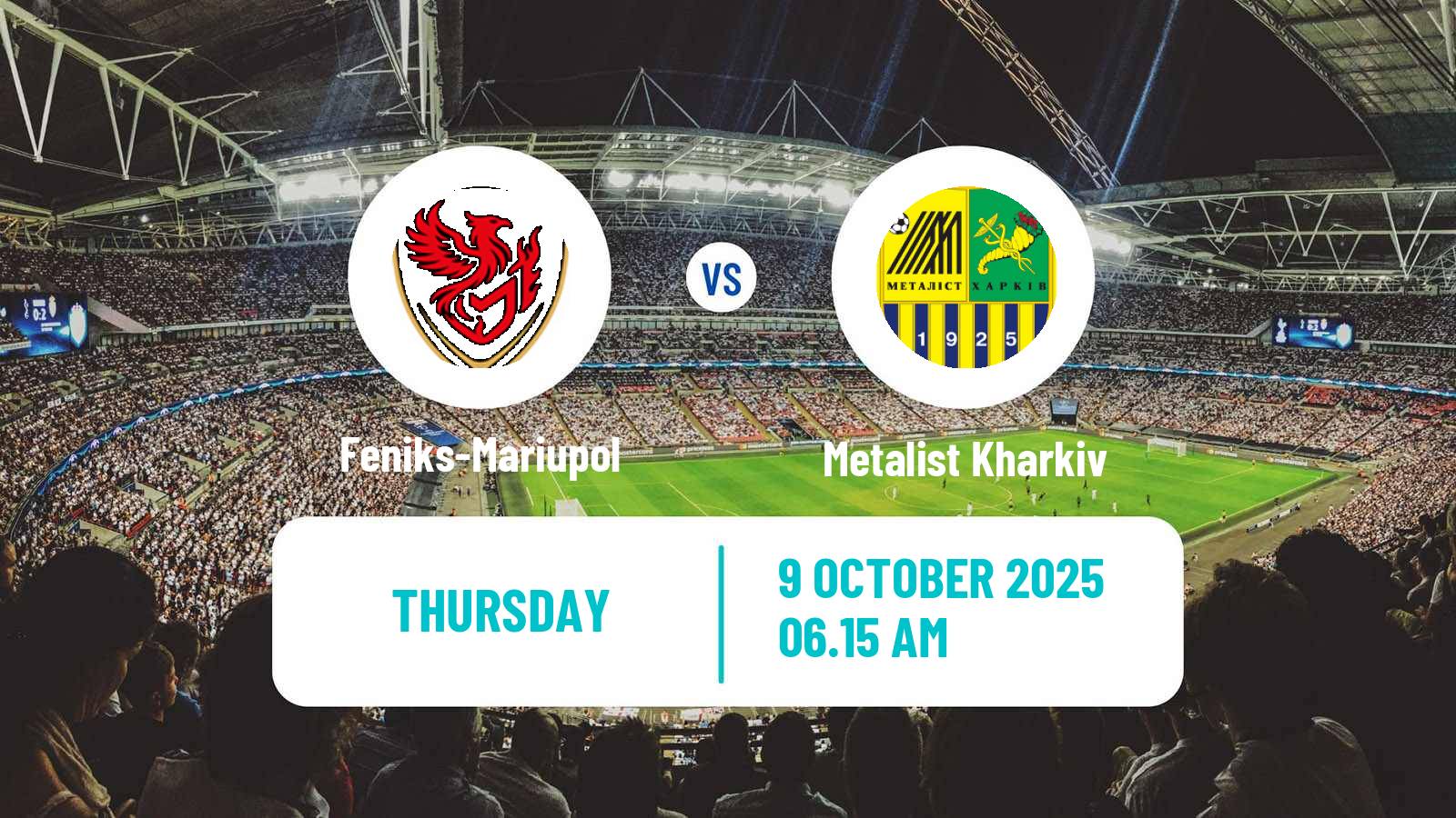 Soccer Ukrainian Persha Liga Feniks-Mariupol - Metalist Kharkiv