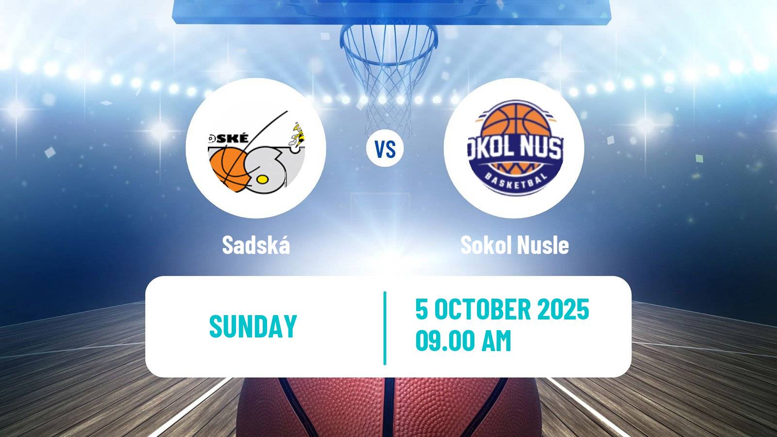 Basketball Czech 1 Liga Basketball Women Sadská - Sokol Nusle