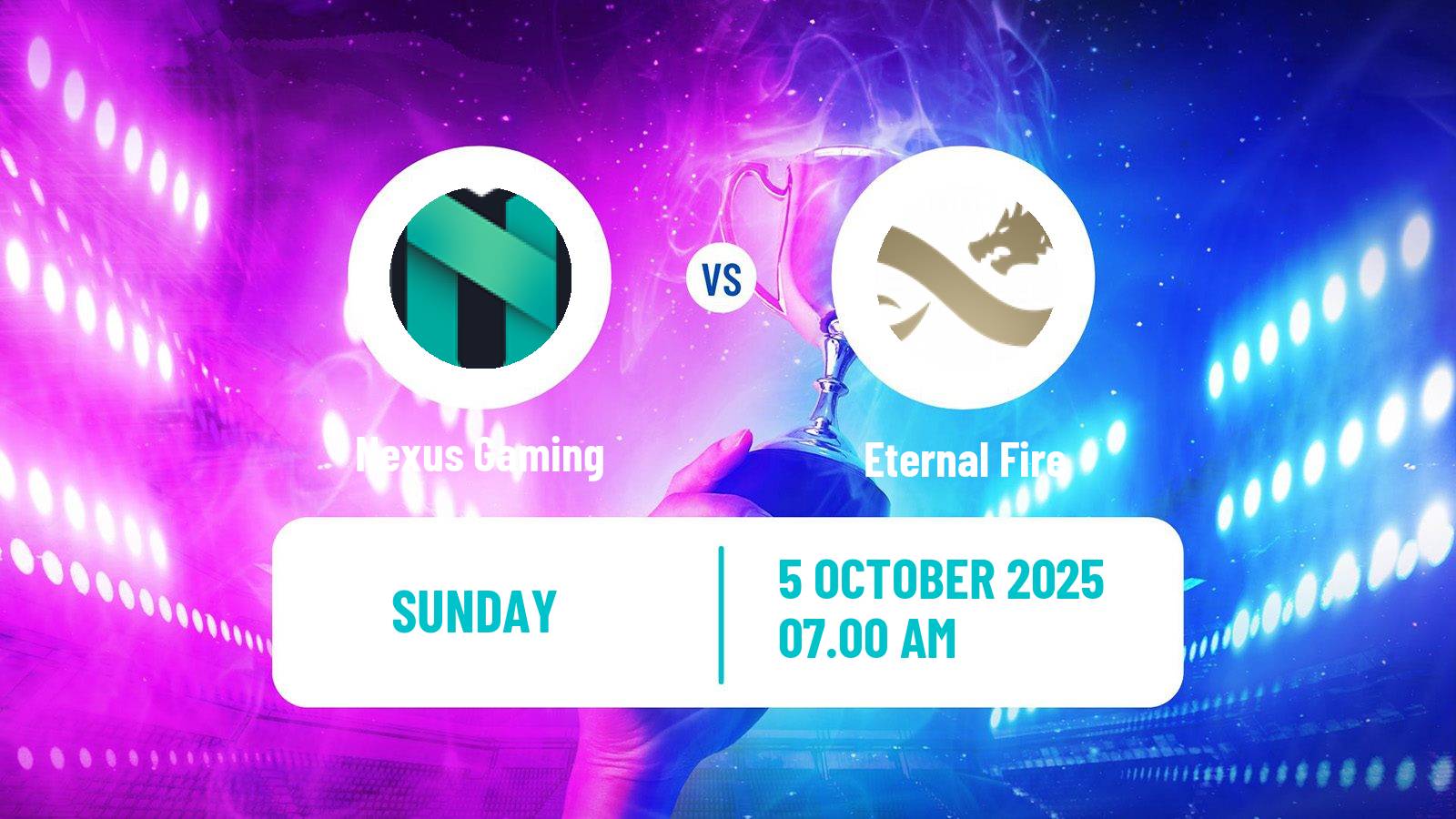 Esports Counter Strike Exort The Proving Grounds Season 5 Nexus Gaming - Eternal Fire