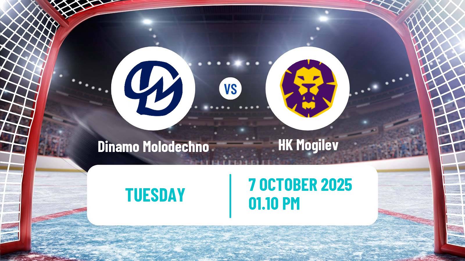 Hockey Belarusian Extraleague Dinamo Molodechno - Mogilev