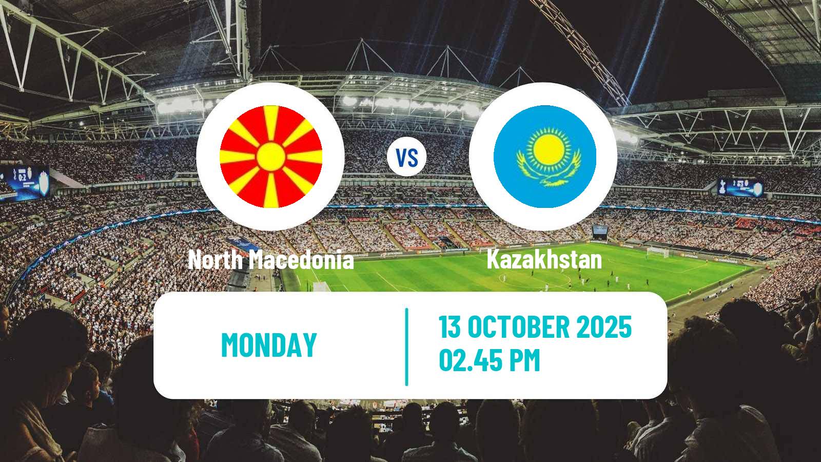 Soccer FIFA World Cup North Macedonia - Kazakhstan