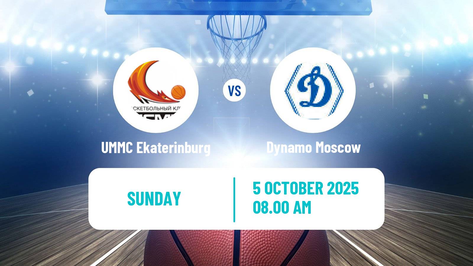 Basketball Russian Premier League Basketball Women UMMC Ekaterinburg - Dynamo Moscow