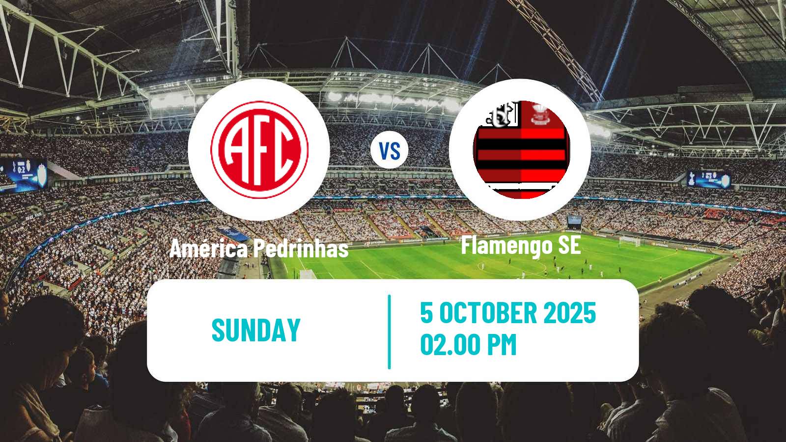 Soccer Brazilian Sergipano 2 América Pedrinhas - Flamengo SE