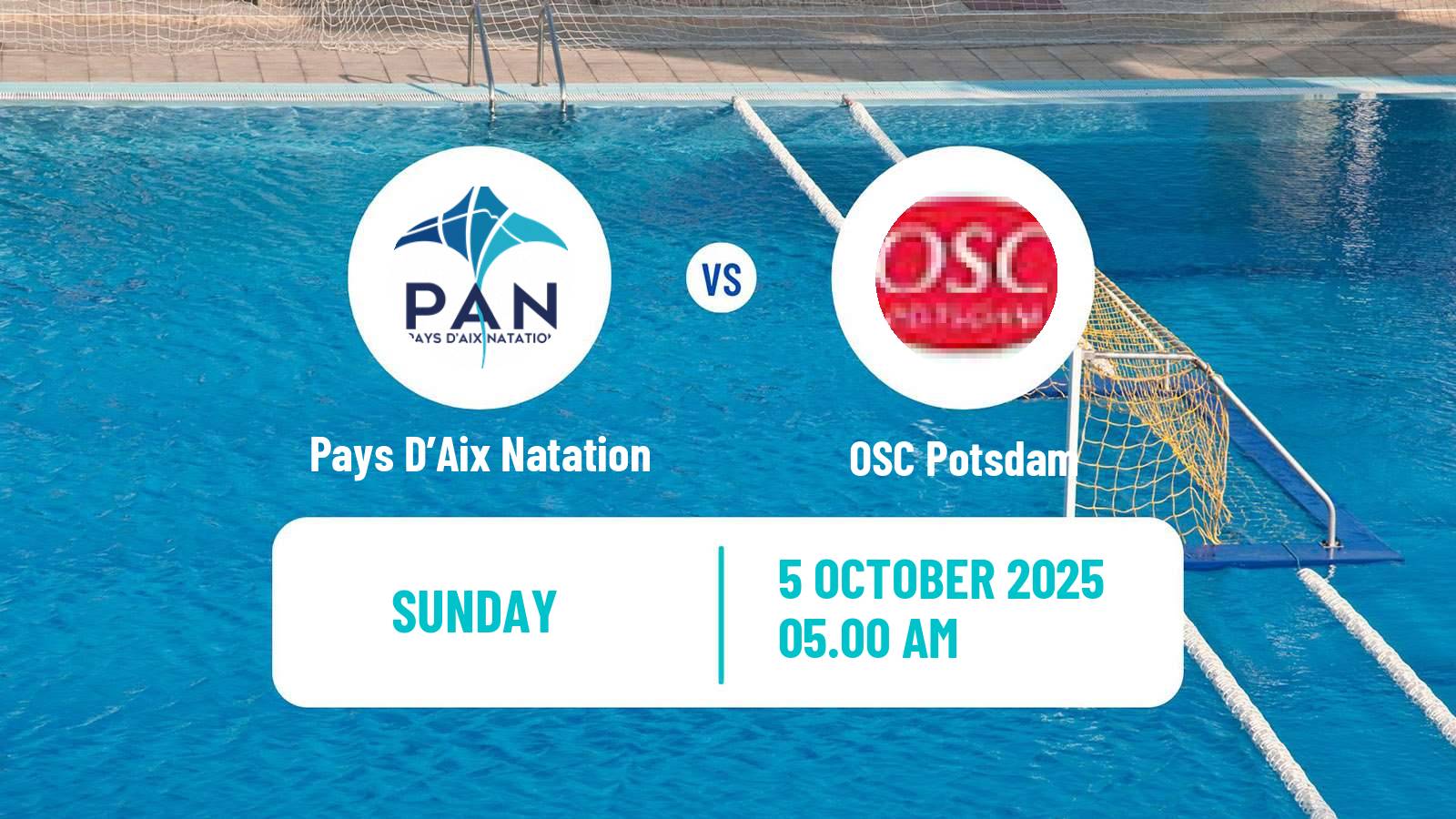 Water polo Euro Cup Water Polo Pays D’Aix Natation - Potsdam